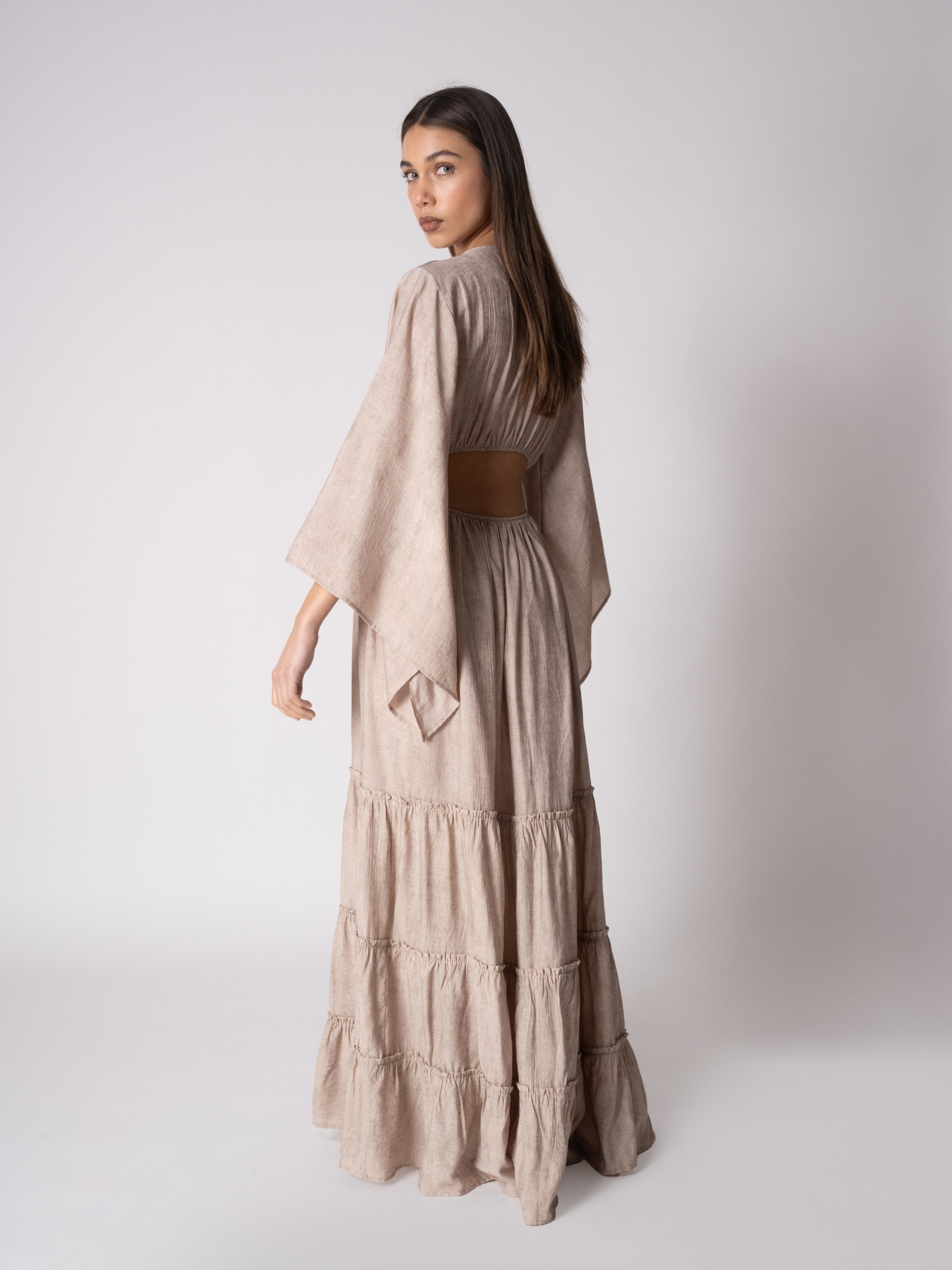 VESTIDO AGATA BEIGE
