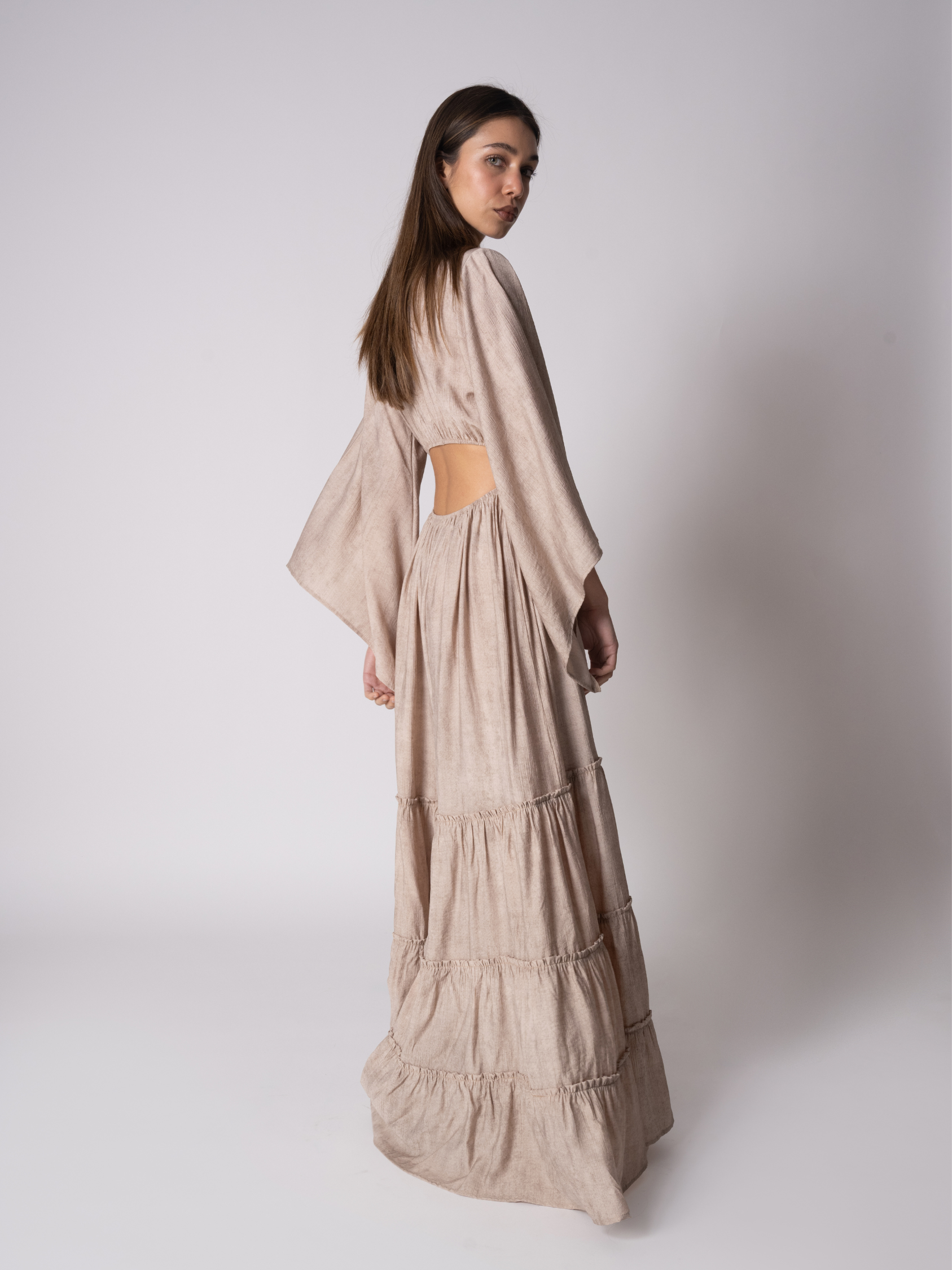 VESTIDO AGATA BEIGE