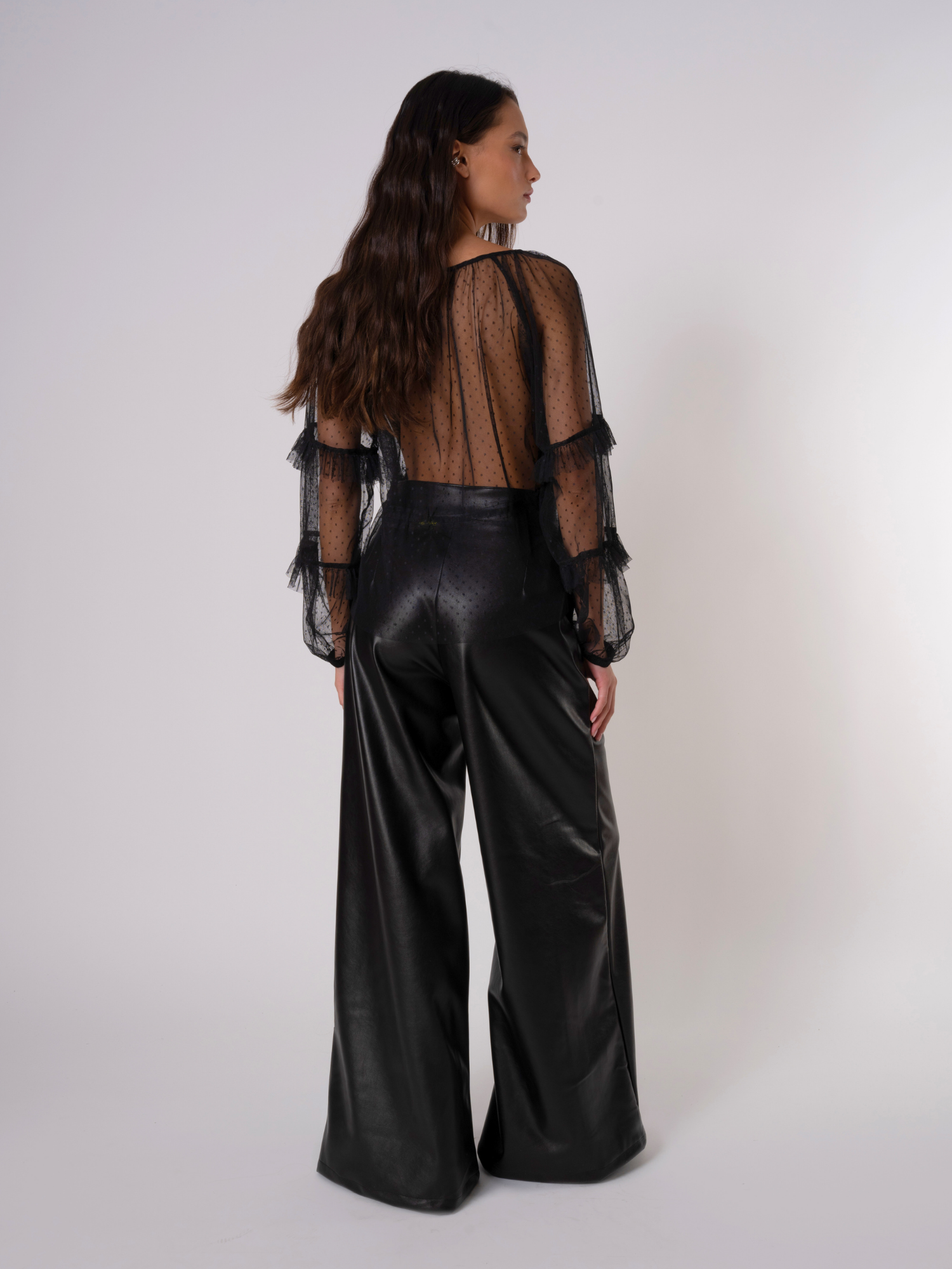 BLUSA CHLOÉ NEGRA