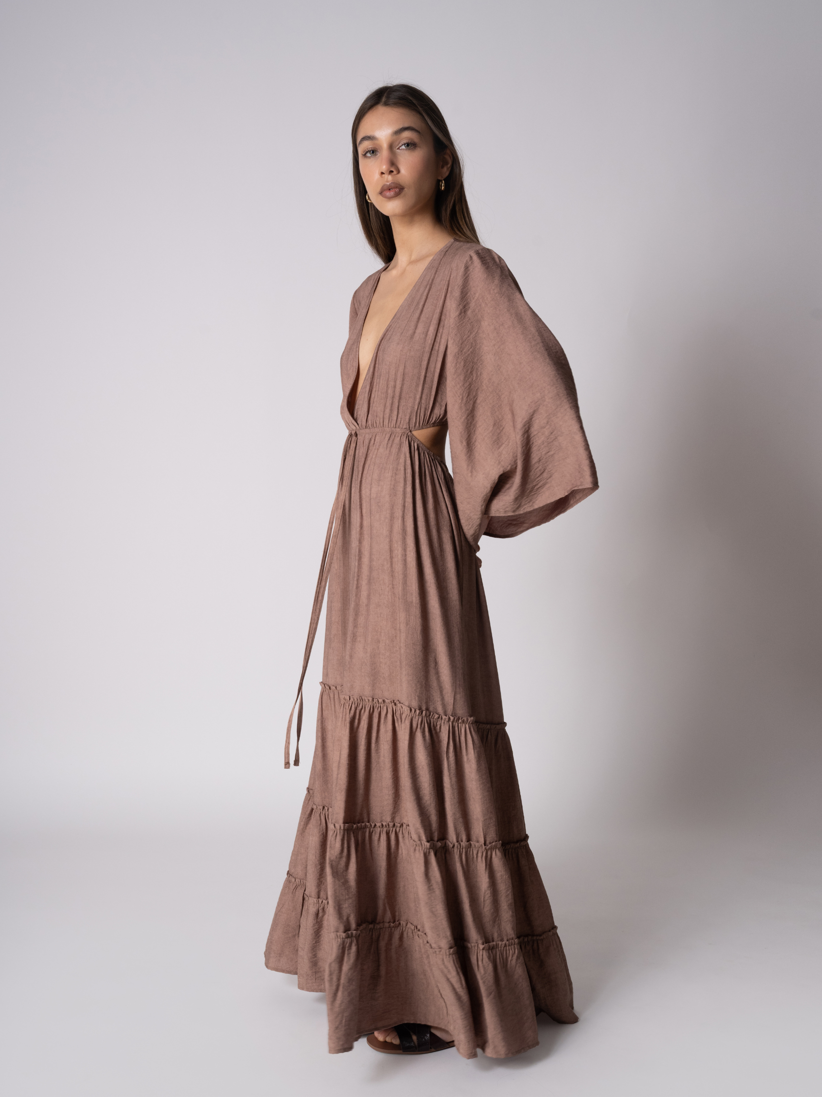 VESTIDO AGATA MOCCA