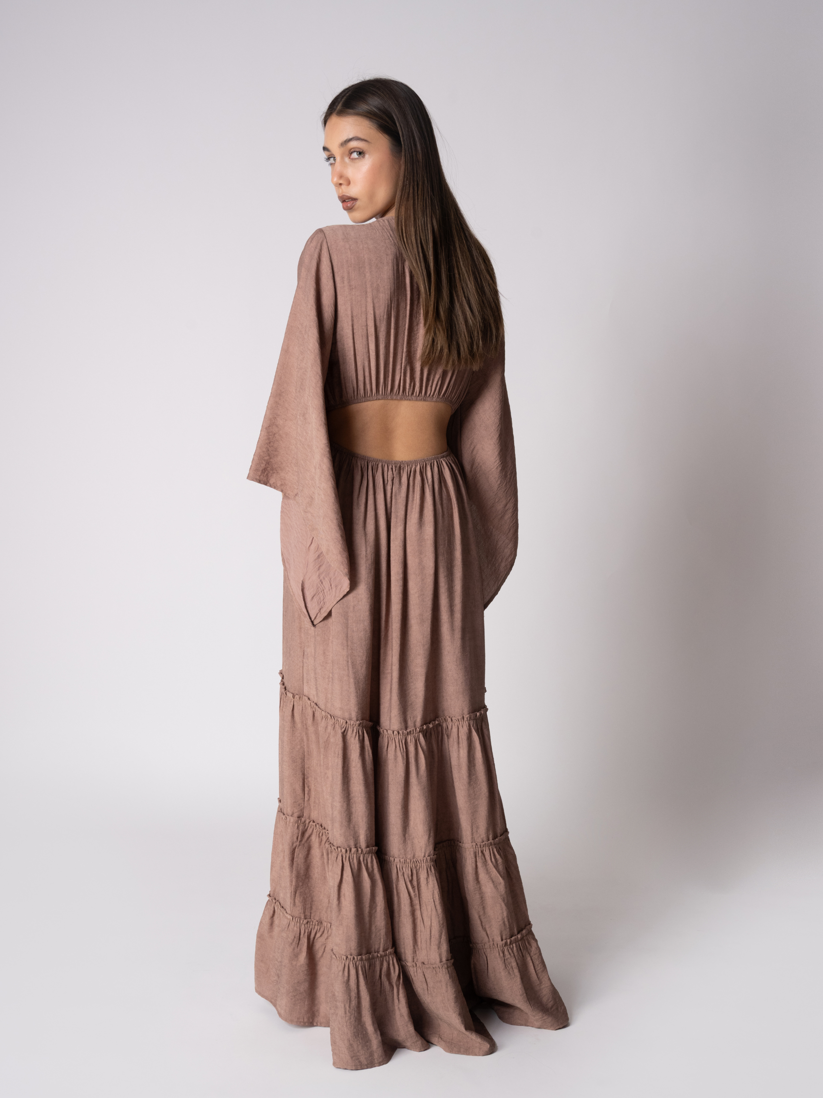 VESTIDO AGATA MOCCA