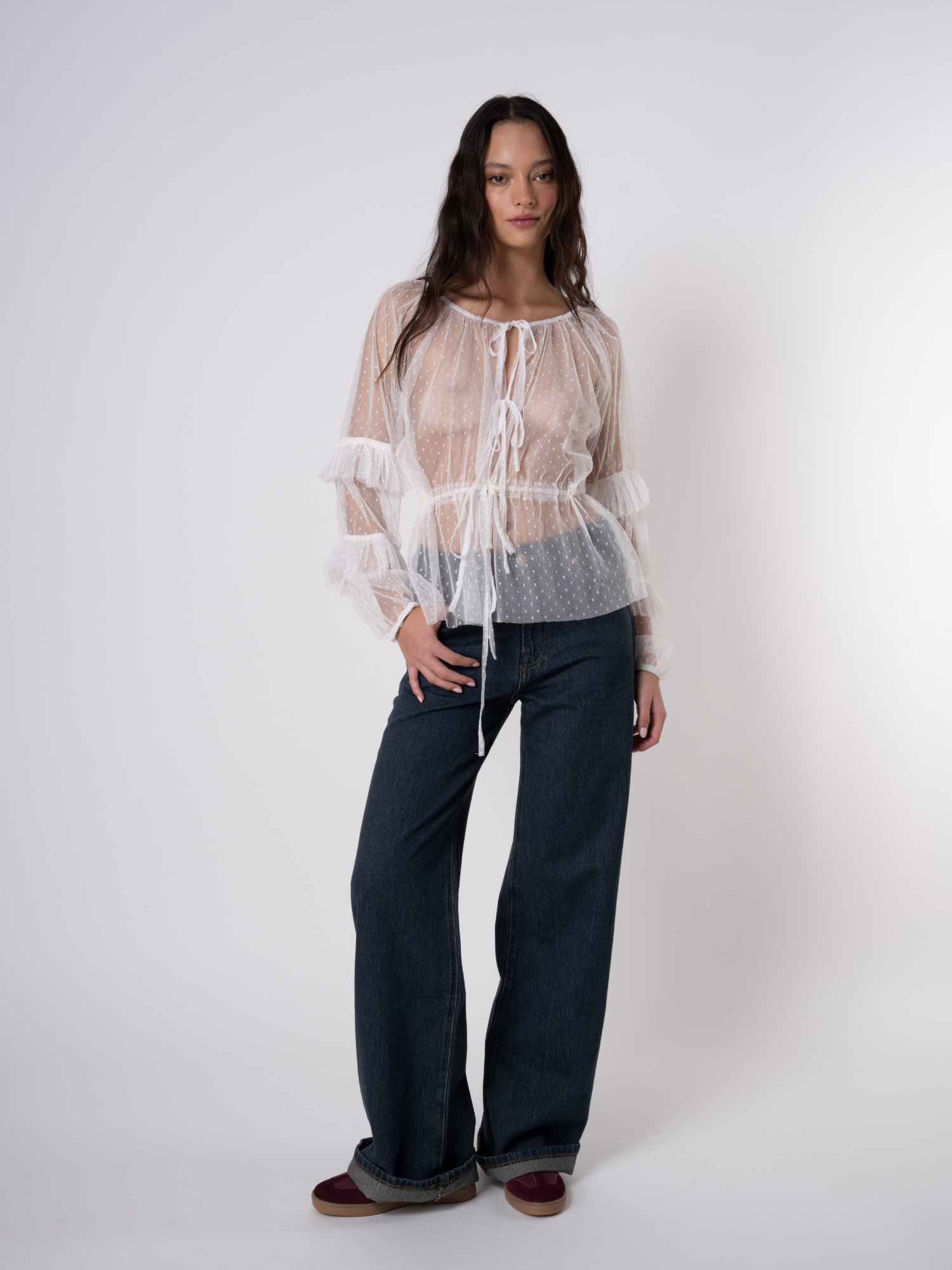 BLUSA CHLOÉ BLANCA