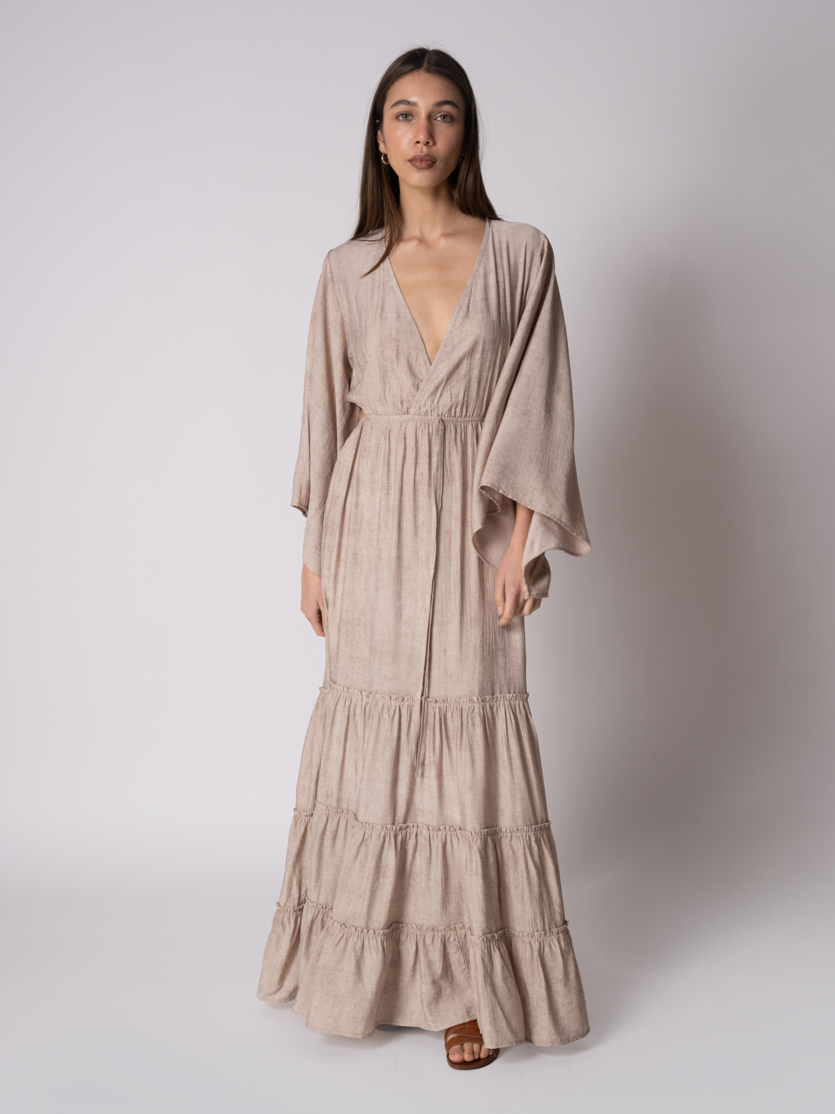 VESTIDO AGATA BEIGE