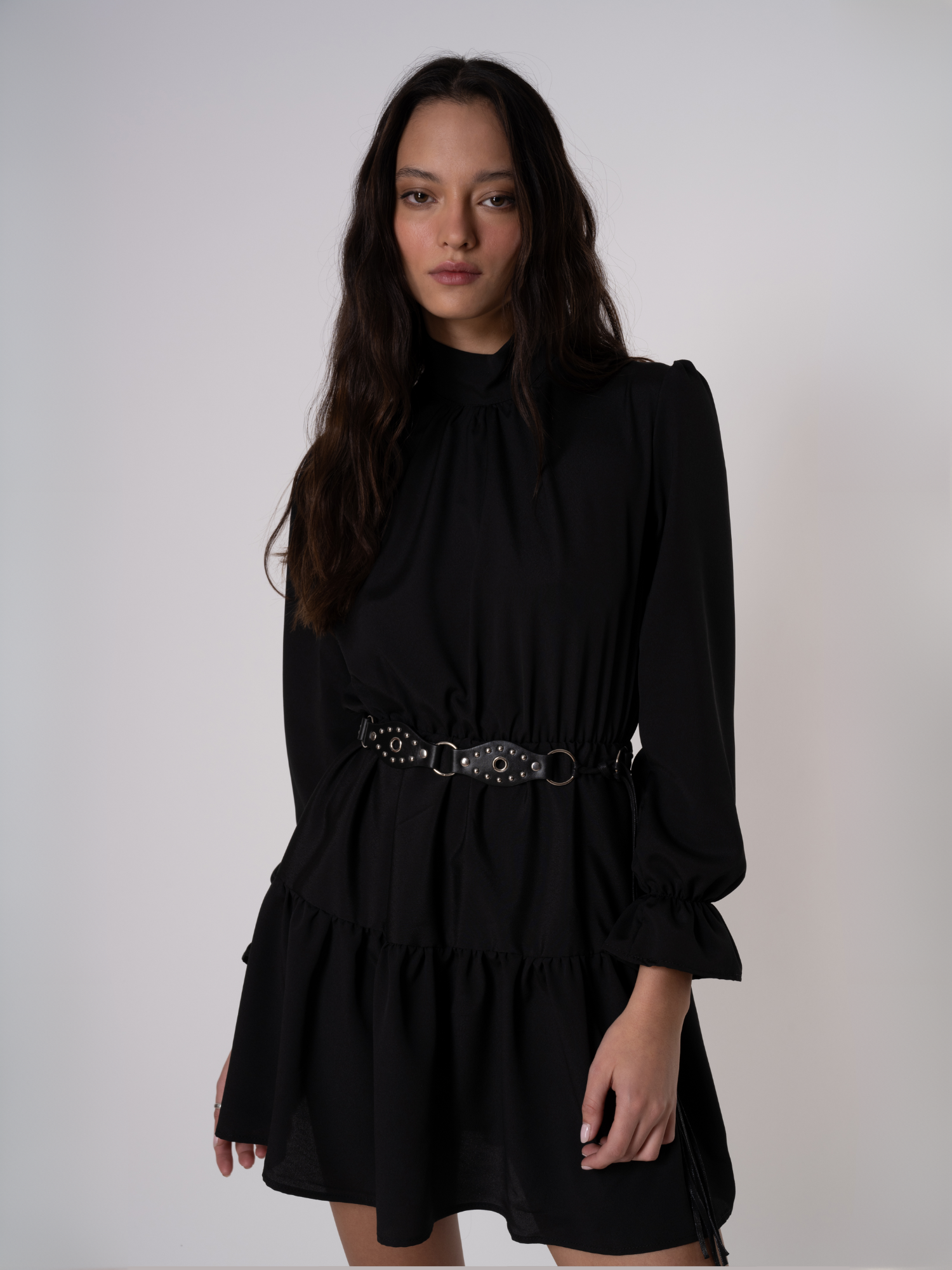 CINTURON BOHO NEGRO